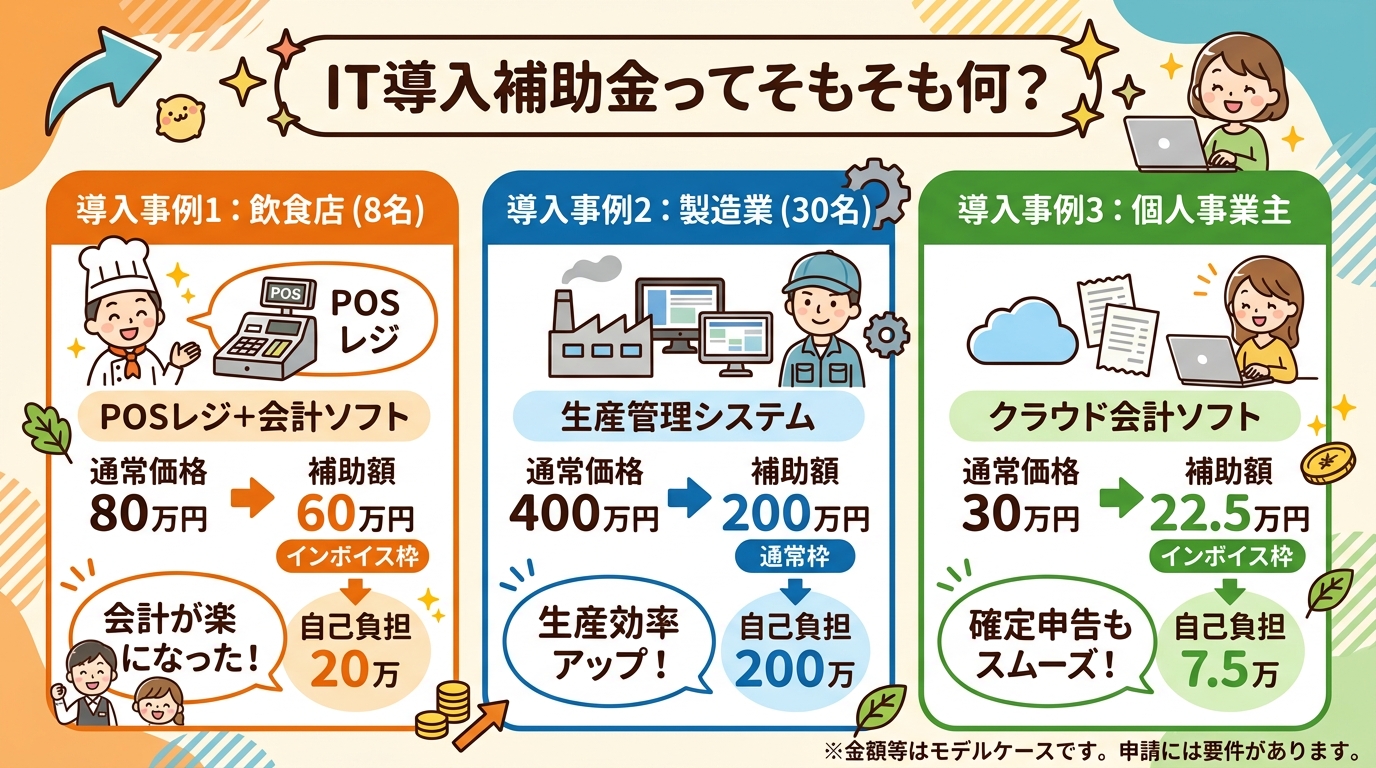 IT導入補助金 補助額シミュレーション