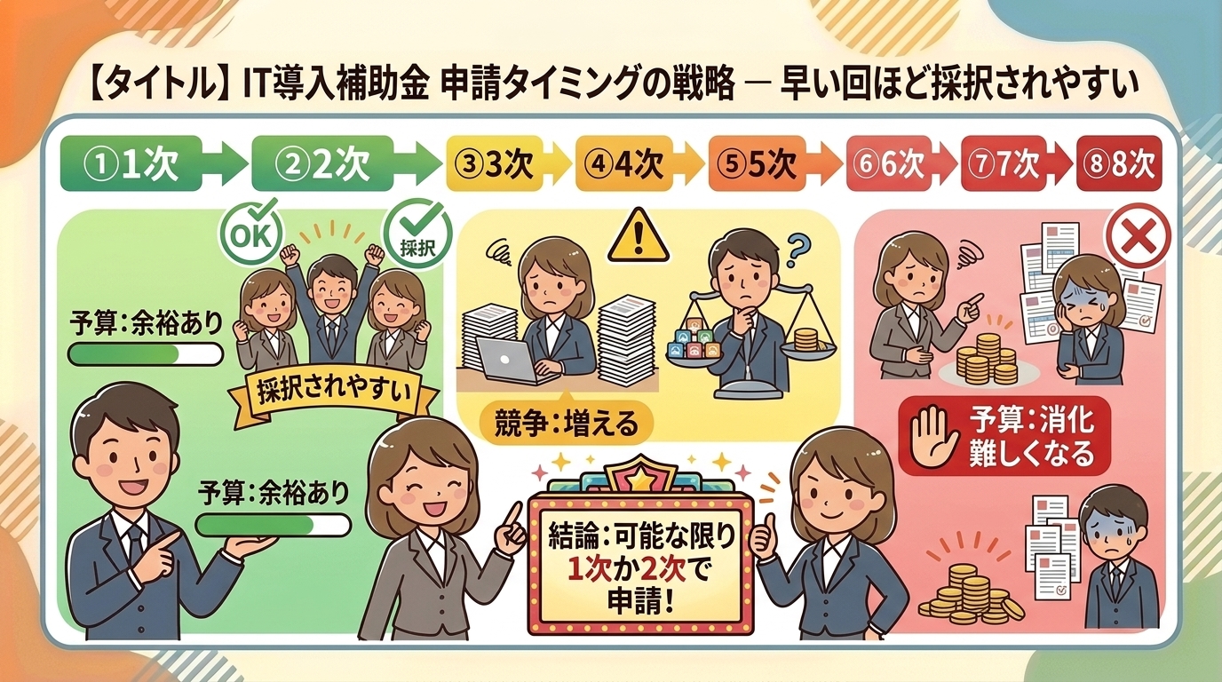 申請タイミングの戦略